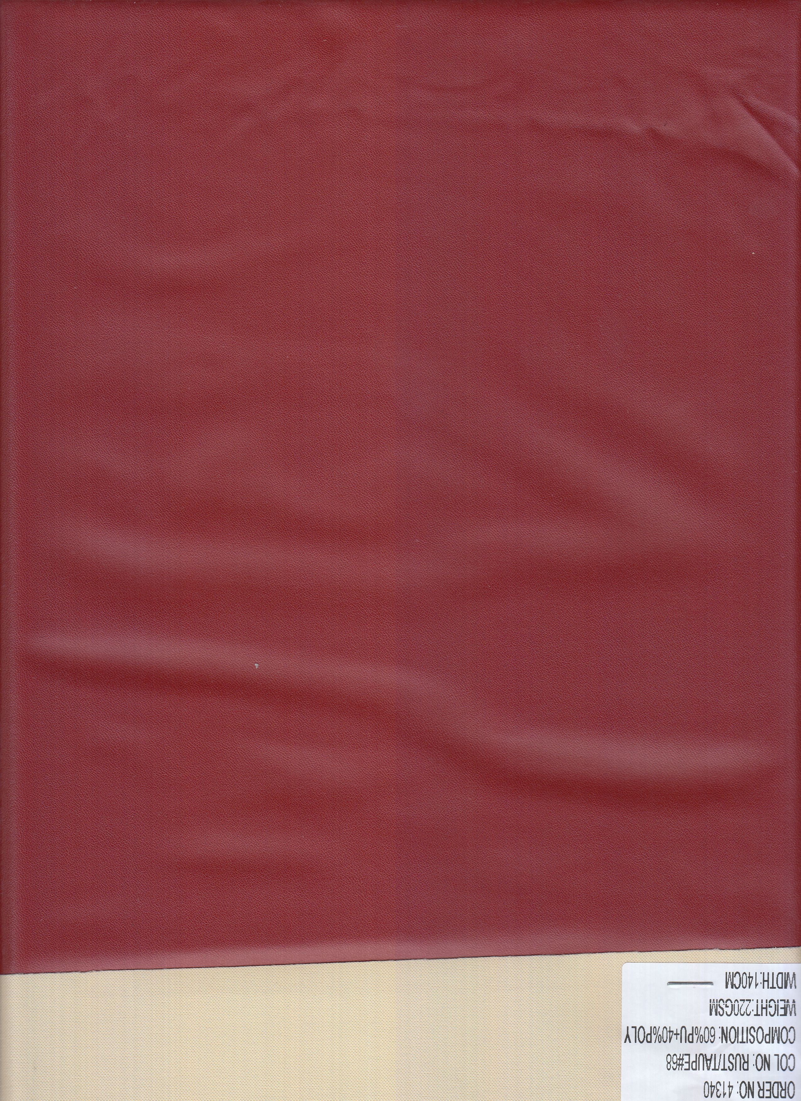 Pleather - Sleek Faux Leather With A Soft Backing 