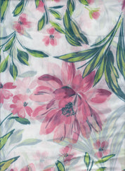 Power Mesh Printed Fabric - Lightweight Support With Breathable Stretch 