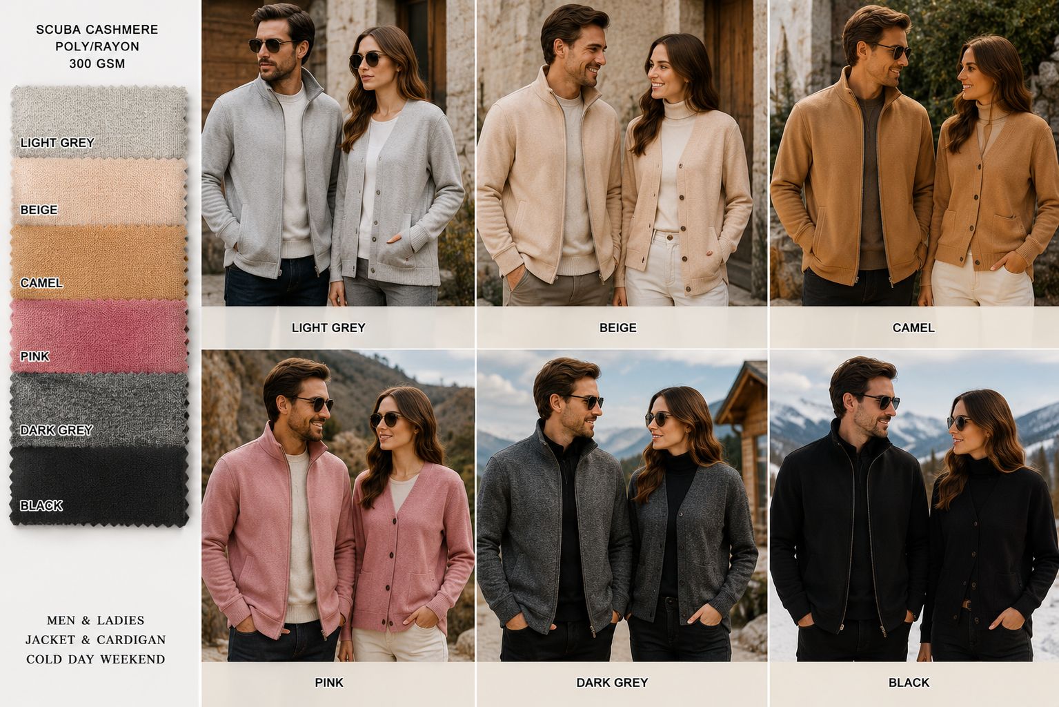 Scuba Cashmere - Soft Structure With A Luxe Handfeel 