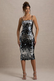Sequince All Over Fabric - Full Sparkle With Stretch & Glamorous Drape 