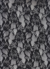 Stretch Lace Fabric - Delicate Openwork, Soft Stretch & Elegant Drape 
