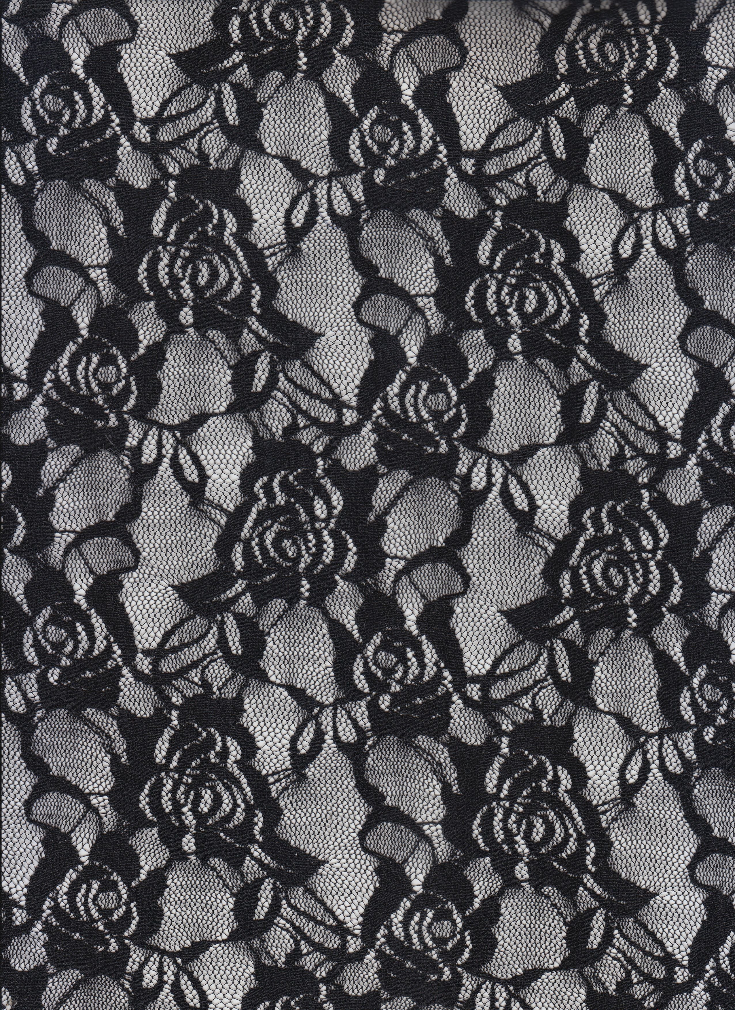 Stretch Lace Fabric - Delicate Openwork, Soft Stretch & Elegant Drape 