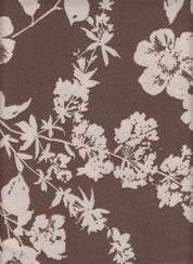 Techno Crepe Printed Fabric - 97% Polyester 3% Spandex - Floral Print Woven for Dresses 