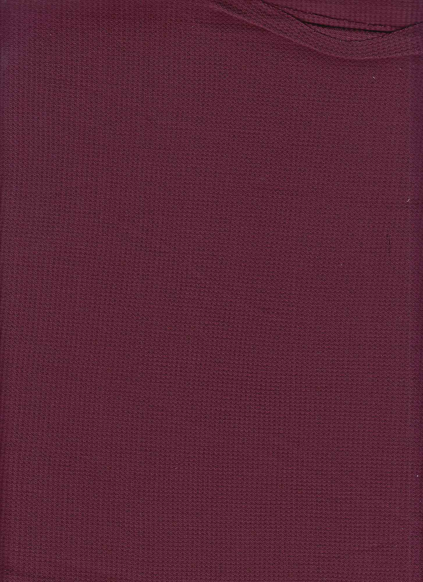 Thermal Knit Fabric - 96% Rayon, 4% Spandex | Soft Stretch Waffle Knit for Tops, Loungewear, Pajamas 