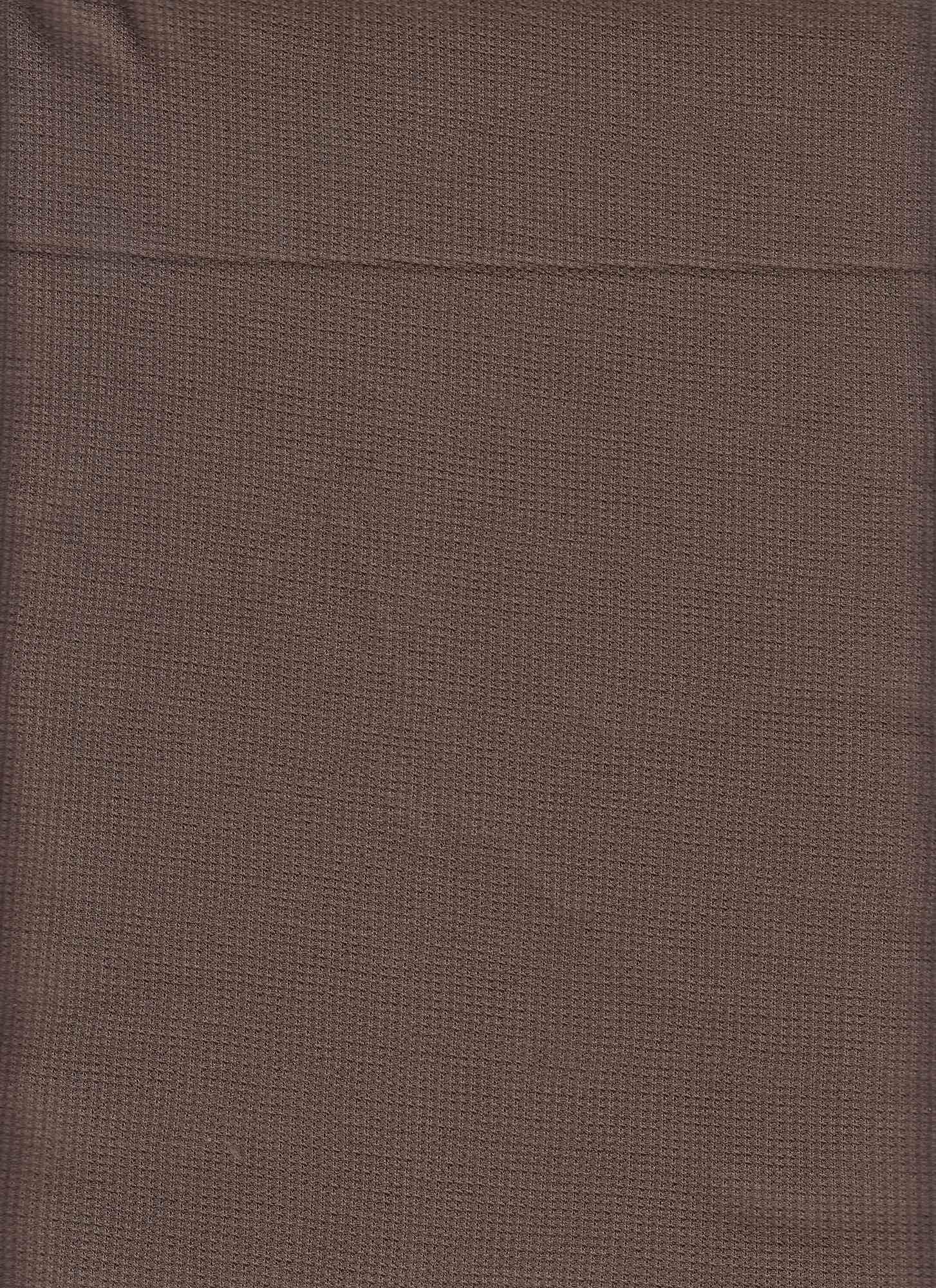 Thermal Knit Fabric - 96% Rayon, 4% Spandex | Soft Stretch Waffle Knit for Tops, Loungewear, Pajamas 