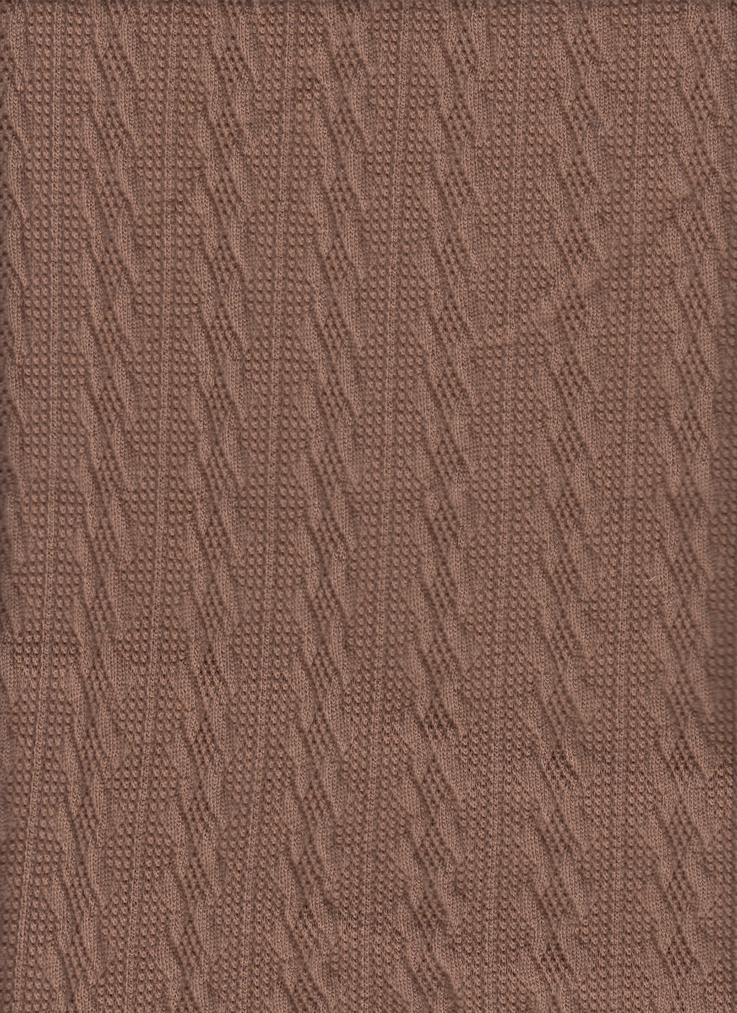 Twisted Rope - Dimensional Texture With Stretch Comfort 